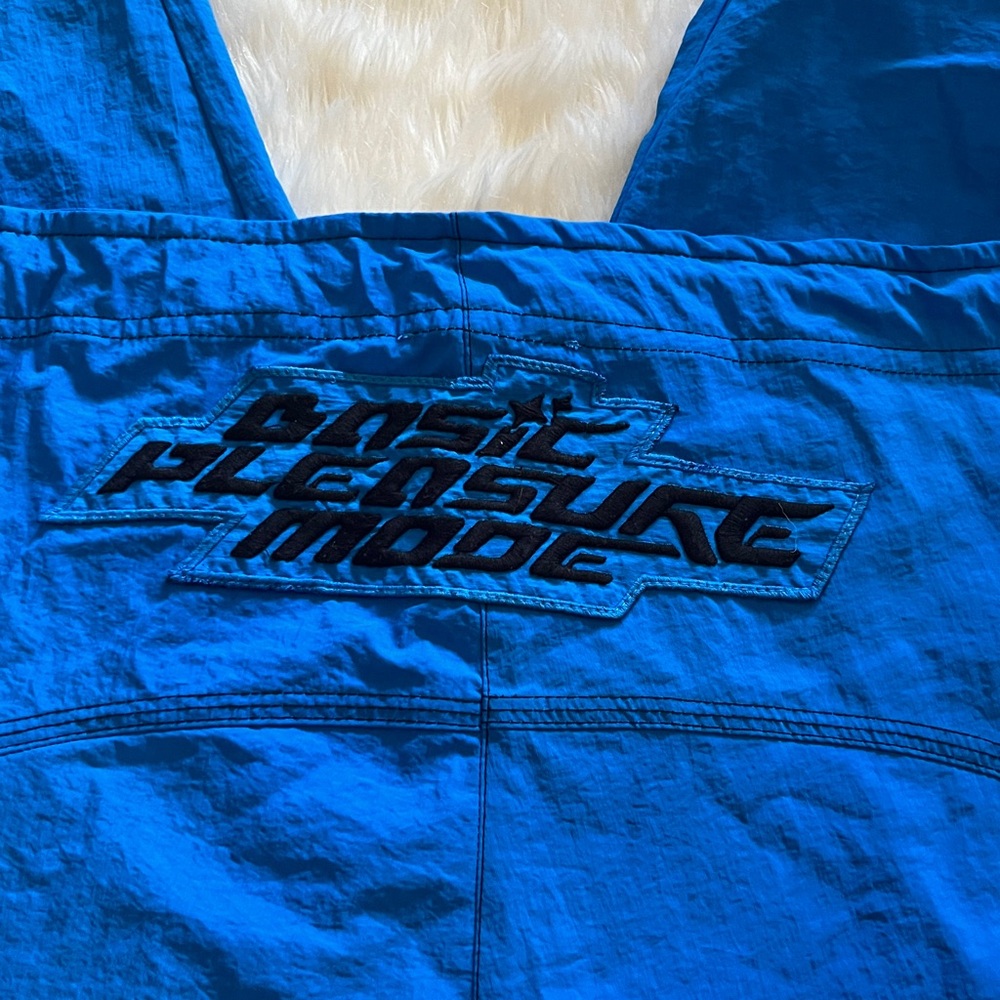 Basic Pleasure Mode Blue Drawstring Pants - Picture 3 of 5